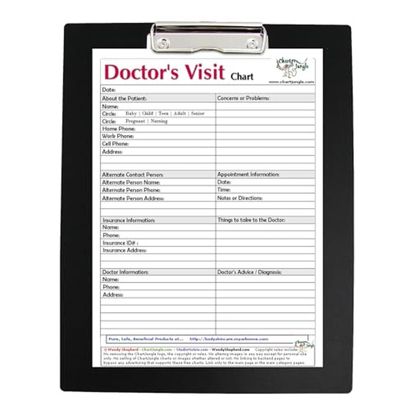 C Line Black Clipboard Folder with Pocket Durable Office Supply 1 Count