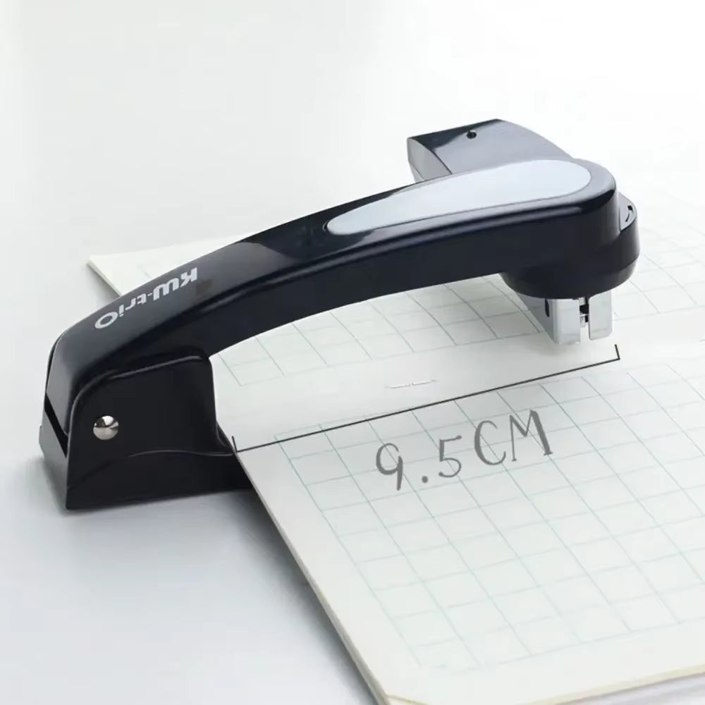 KW-TRIO 360 Degree Rotary Stapler Multifunctional Heavy Duty Stapler Thickened Effortless Long Stapler Office Binding Tools